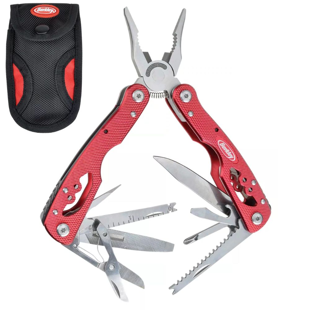BERKLEY Fishing Gear Stainless Steel Construction Multi-Tool