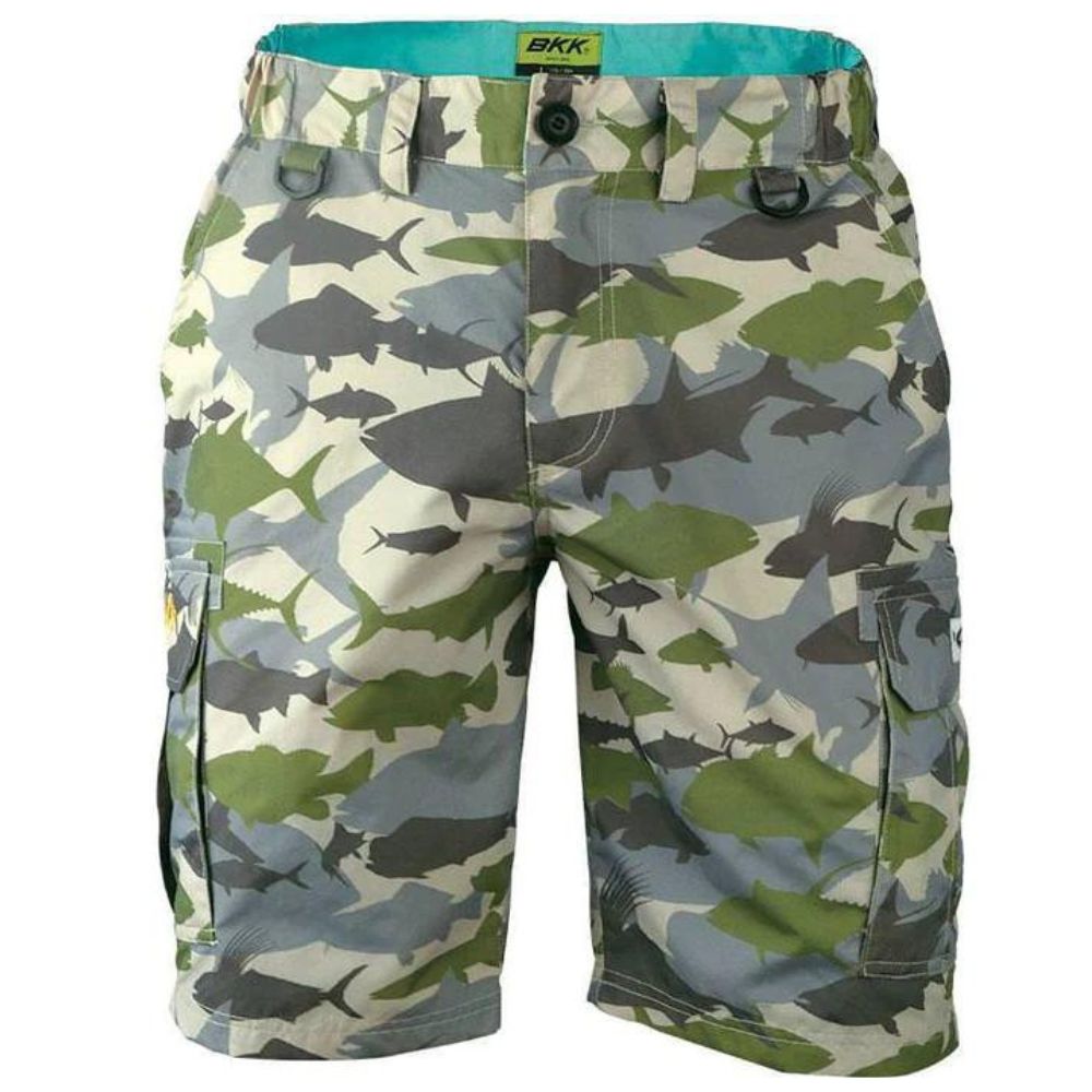 BKK TerraTex Fabric Quick Dry Fishing Shorts CARGO-QD Camouflage - Image 2