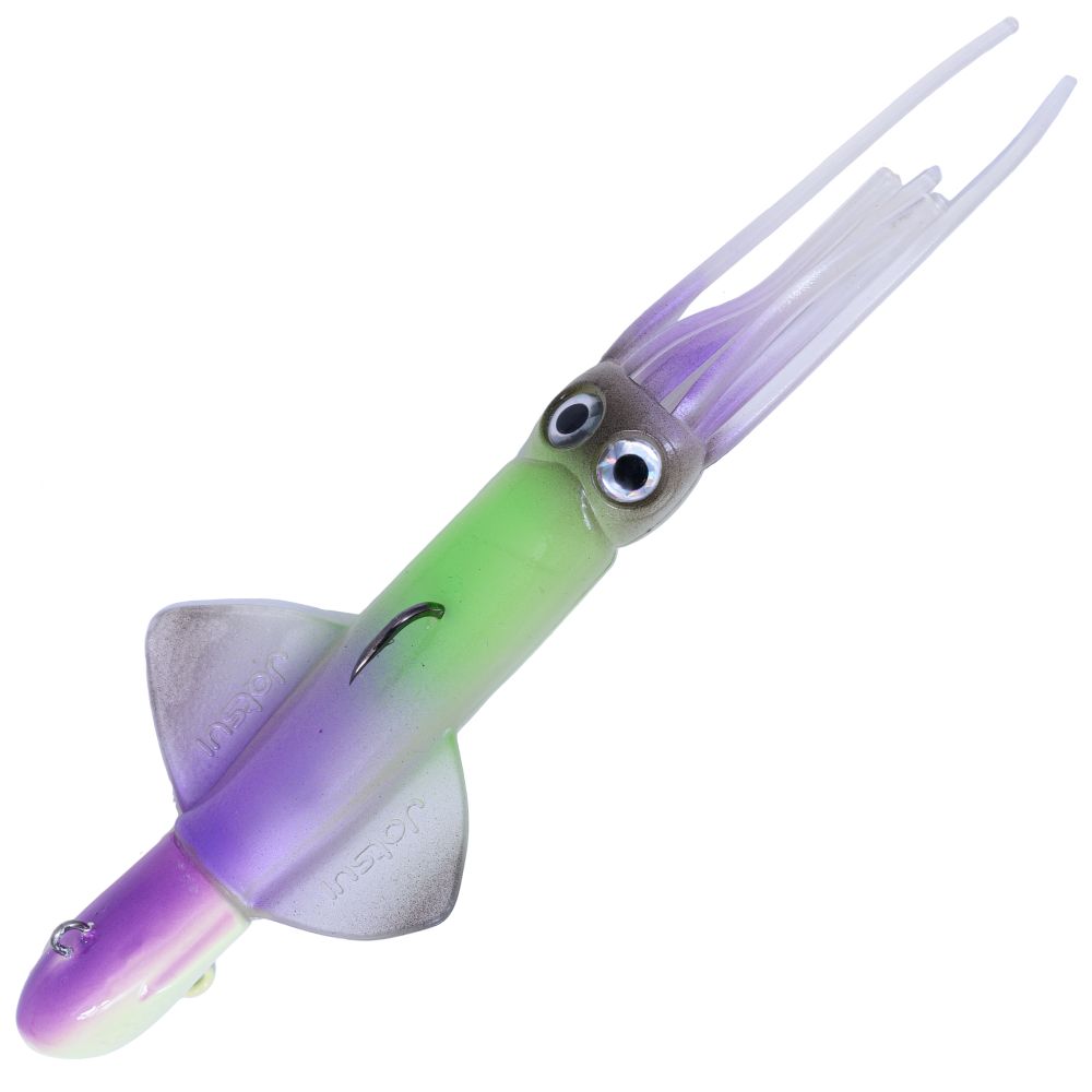 JATSUI Saltwater Fishing Luminous Soft Bait Lure CRAZY SQUID 200g - Image 3