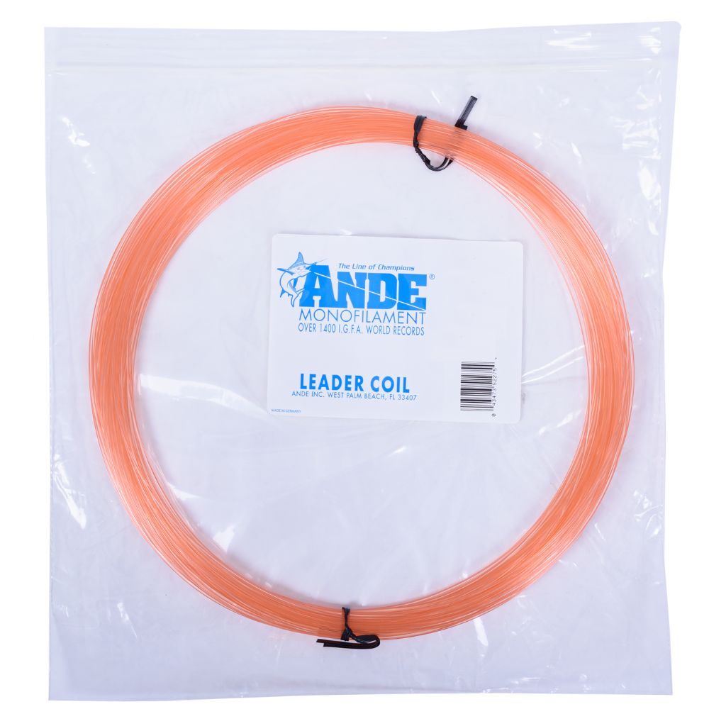 ANDE Big Game Fishing Monofilament Leader PREMIUM Pink 100lb/100yds