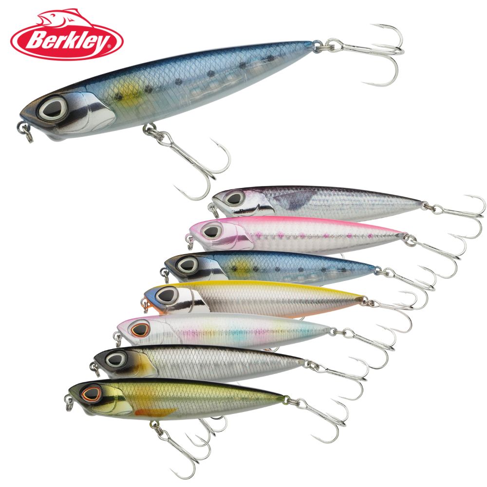 BERKLEY Topwater Fishing Walk The Dog Pencil Lure DEX MULLET WALKER 90mm/12.9g