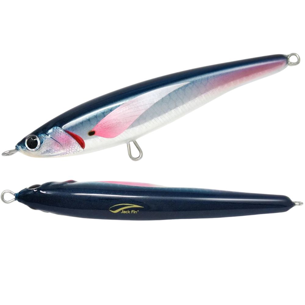 JACK FIN Handmade Tuna Special Sinking Stick Bait Pelagus 165-S Red Bait - Image 2