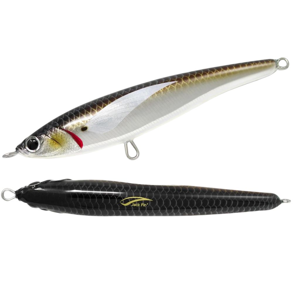 JACK FIN Handmade Tuna Special Sinking Stick Bait Pelagus 165-S Silver Shad - Image 2