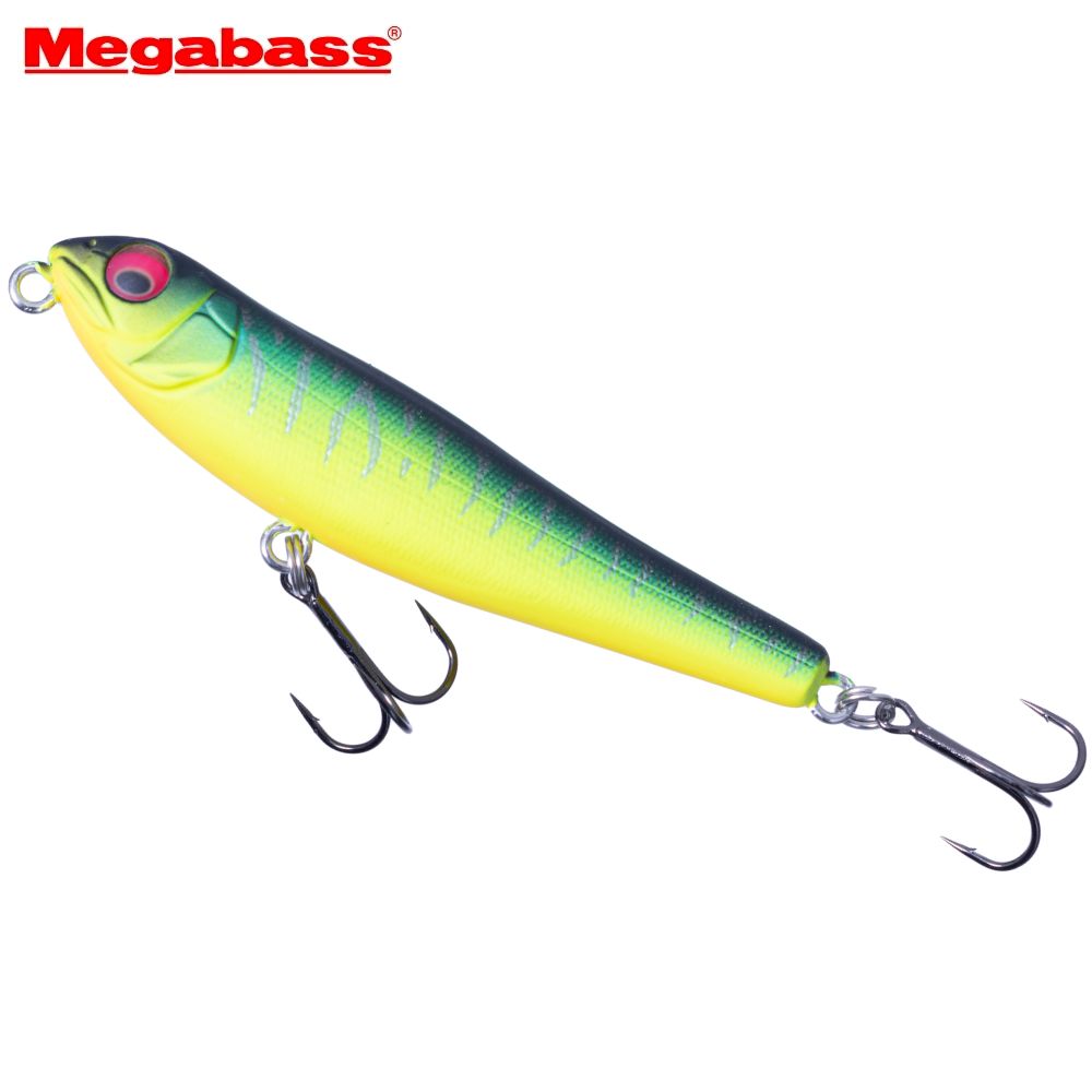 MEGABASS Topwater Floating Pencil Bait Lure DOG-X Jr.COAYU Mat Tiger