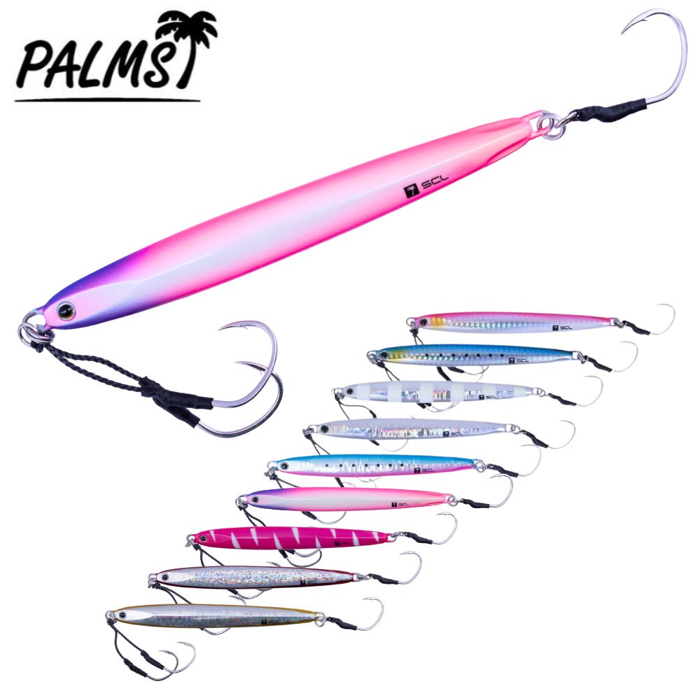 PALMS Shore-Slow Z-Light Metal Jig Lure SLOW BLATT Cast Long 40g
