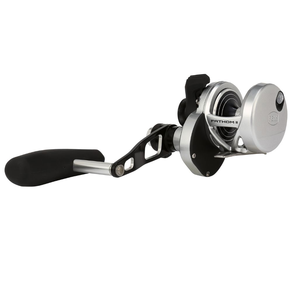 PENN Conventional 2-Speed Right-Handed Reel FATHOM II LEVER DRAG 10XNLD2 - Image 3