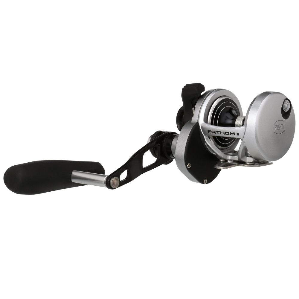 PENN Conventional 2-Speed Right-Handed Reel FATHOM II LEVER DRAG 15LD2 - Image 3