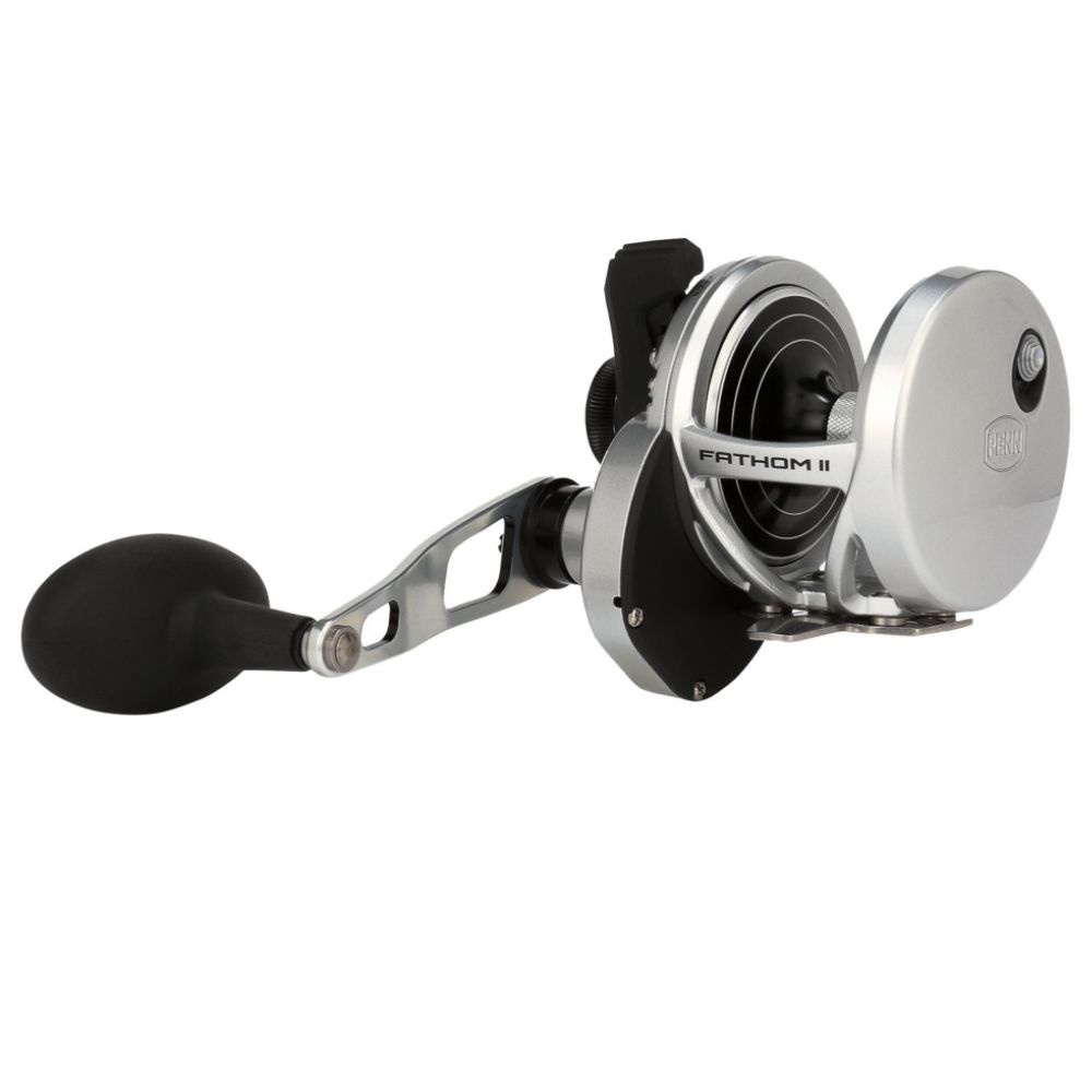 PENN Conventional One-Speed Right-Handed Reel FATHOM II LEVER DRAG 10XNLD - Image 3