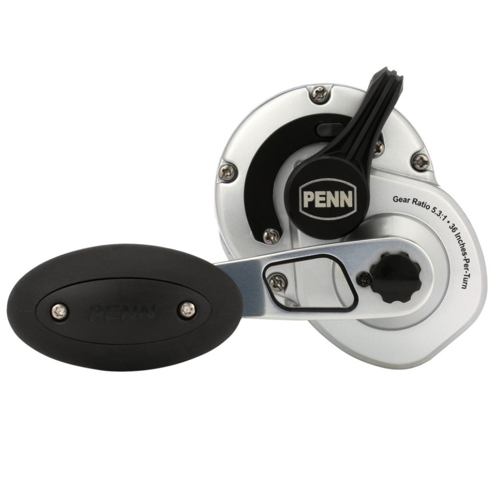 PENN Conventional One-Speed Right-Handed Reel FATHOM II LEVER DRAG 10XNLD - Image 5