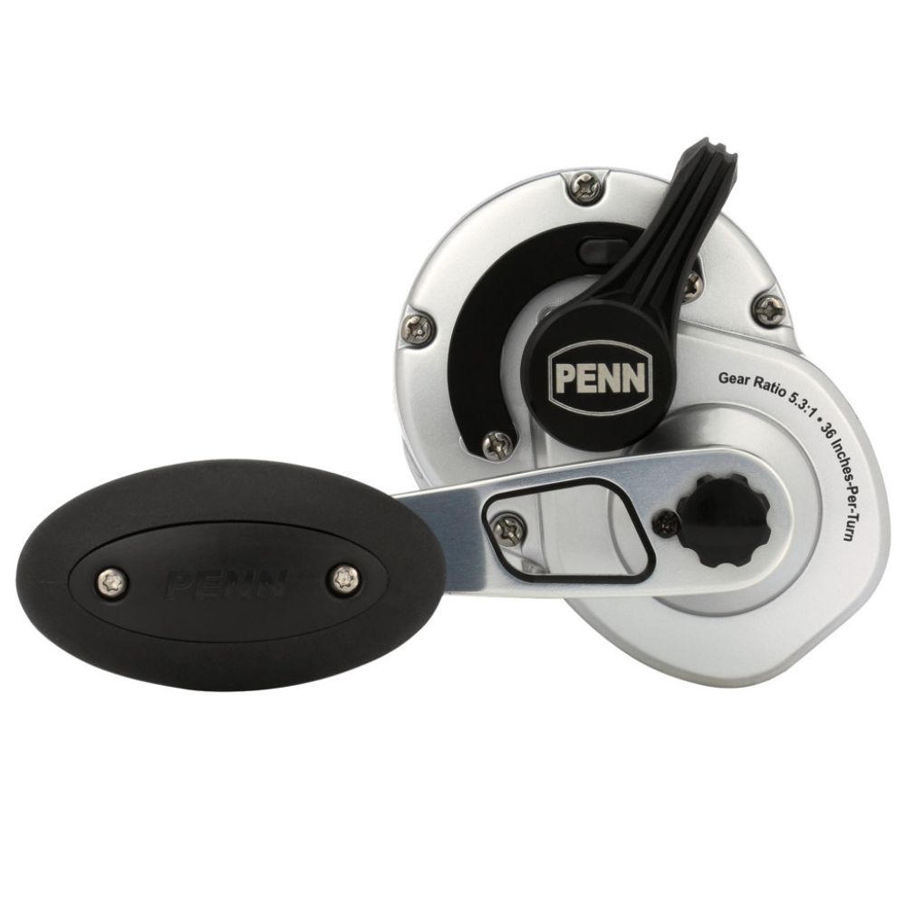 PENN Conventional One-Speed Right-Handed Reel FATHOM II LEVER DRAG 25NLD - Image 5