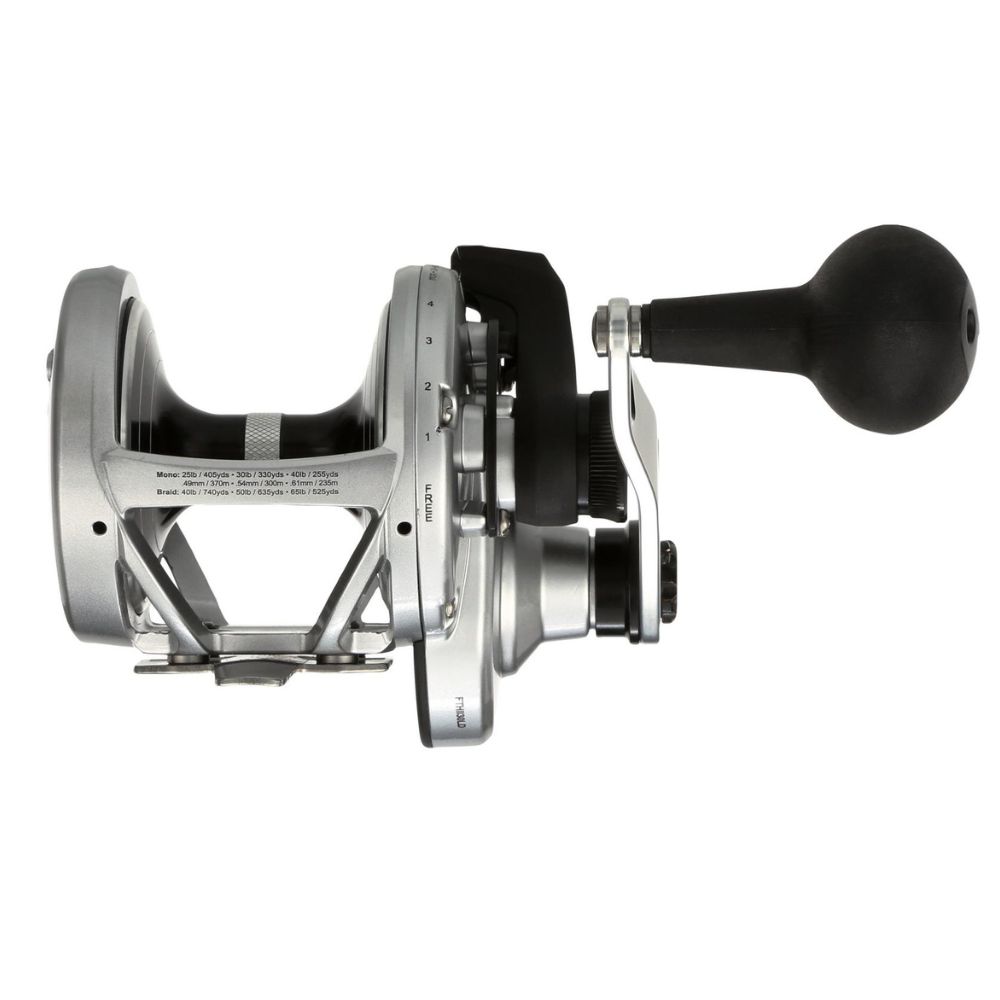 PENN Conventional One-Speed Right-Handed Reel FATHOM II LEVER DRAG 30LD - Image 5