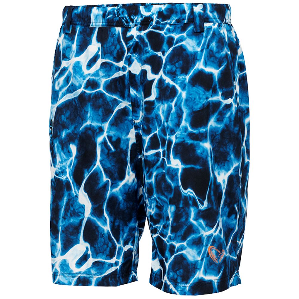 SAVAGE GEAR Fishing Quick Dry MARINE SWIM SHORTS Sea Blue