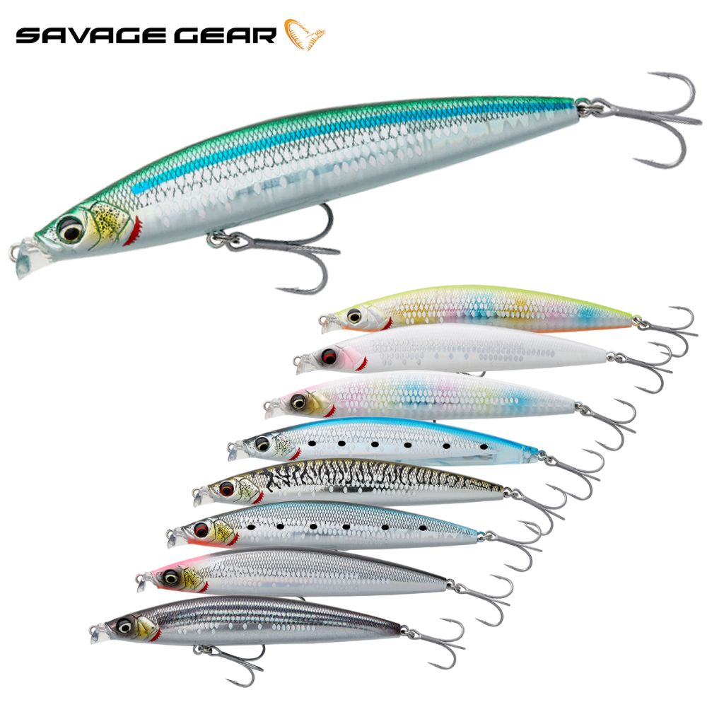SAVAGE GEAR Sea Bass Fishing Floating Minnow Lure GRAVITY SHALLOW 11.5cm/20g