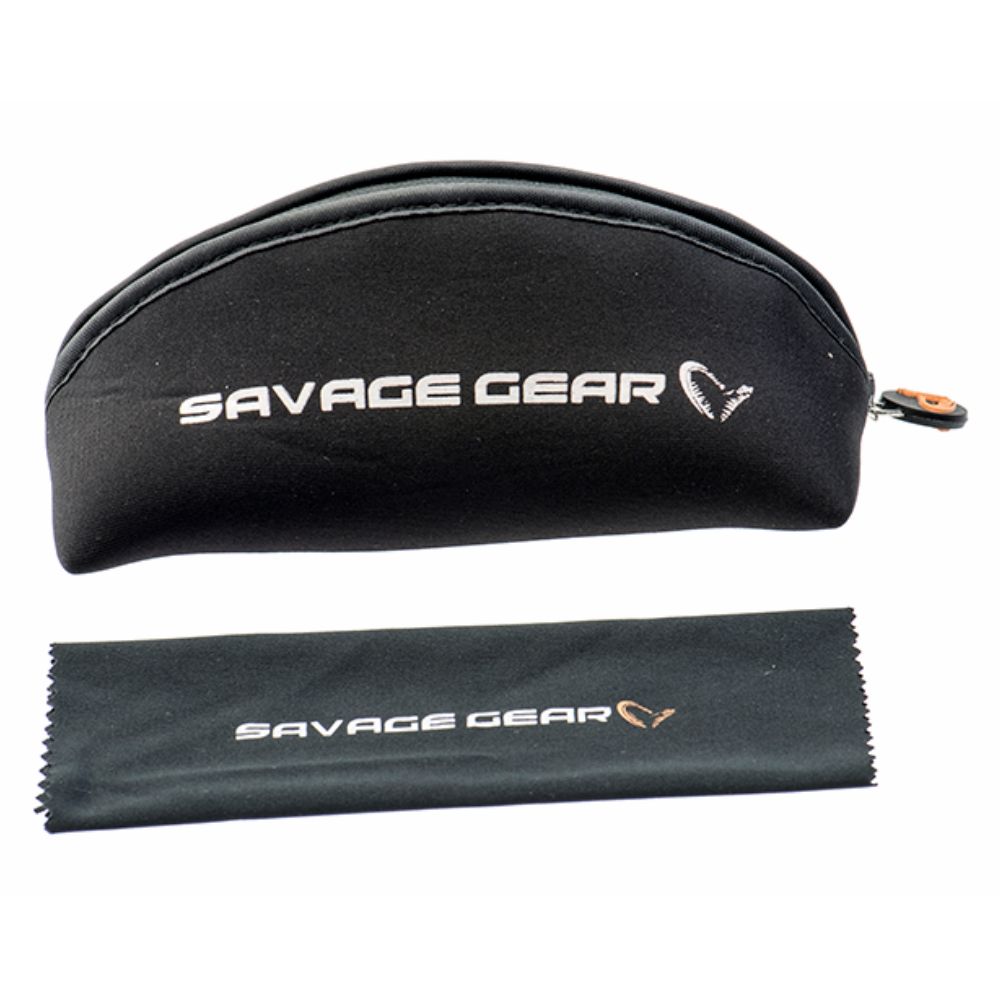 SAVAGE GEAR Polarized Floating Sunglasses AMBER (Sun And Clouds) - Image 2