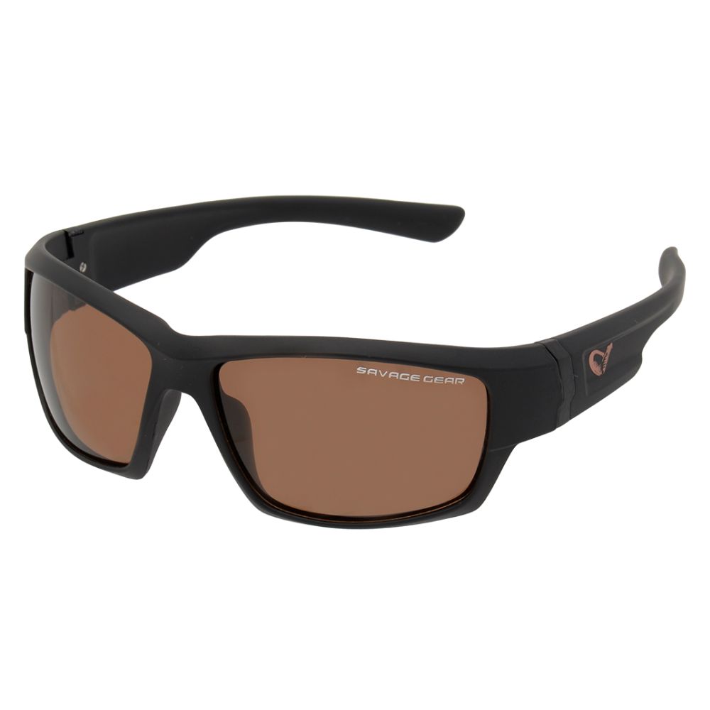 SAVAGE GEAR Polarized Floating Sunglasses AMBER (Sun And Clouds) - Image 3