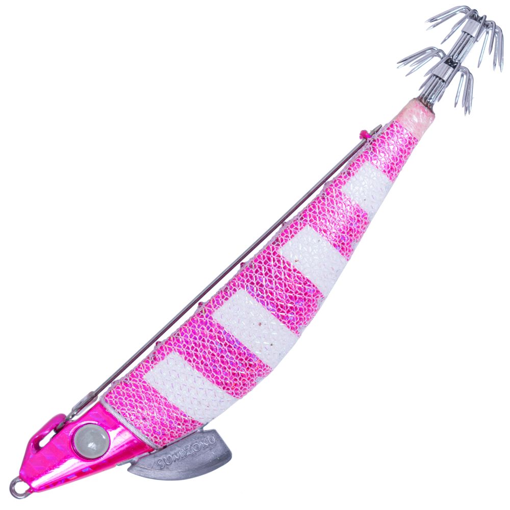 SUMIZOKU Squid Fishing Skirted Jig Lure Onbu Slow Fall 3.5 E13 - Image 2