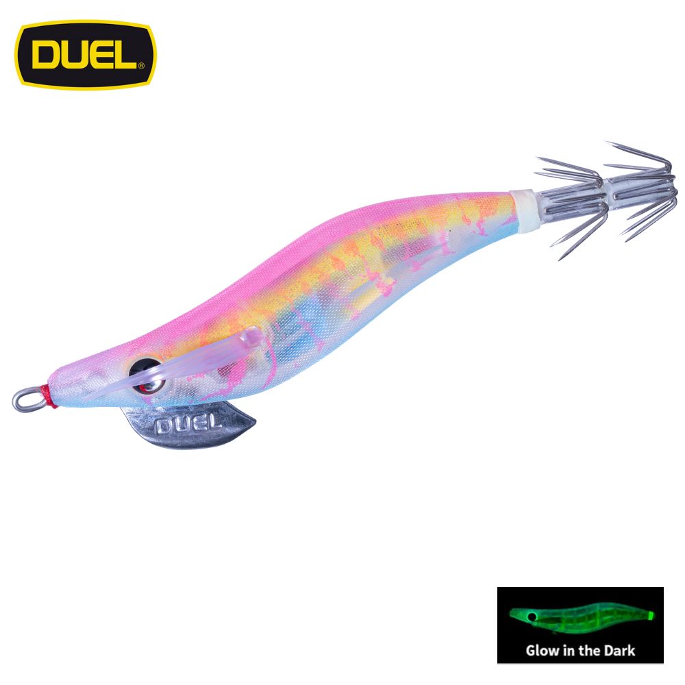 DUEL Squid Fishing Hardcore Jig Lure LQ Lens Egi 2.5 #GLMP