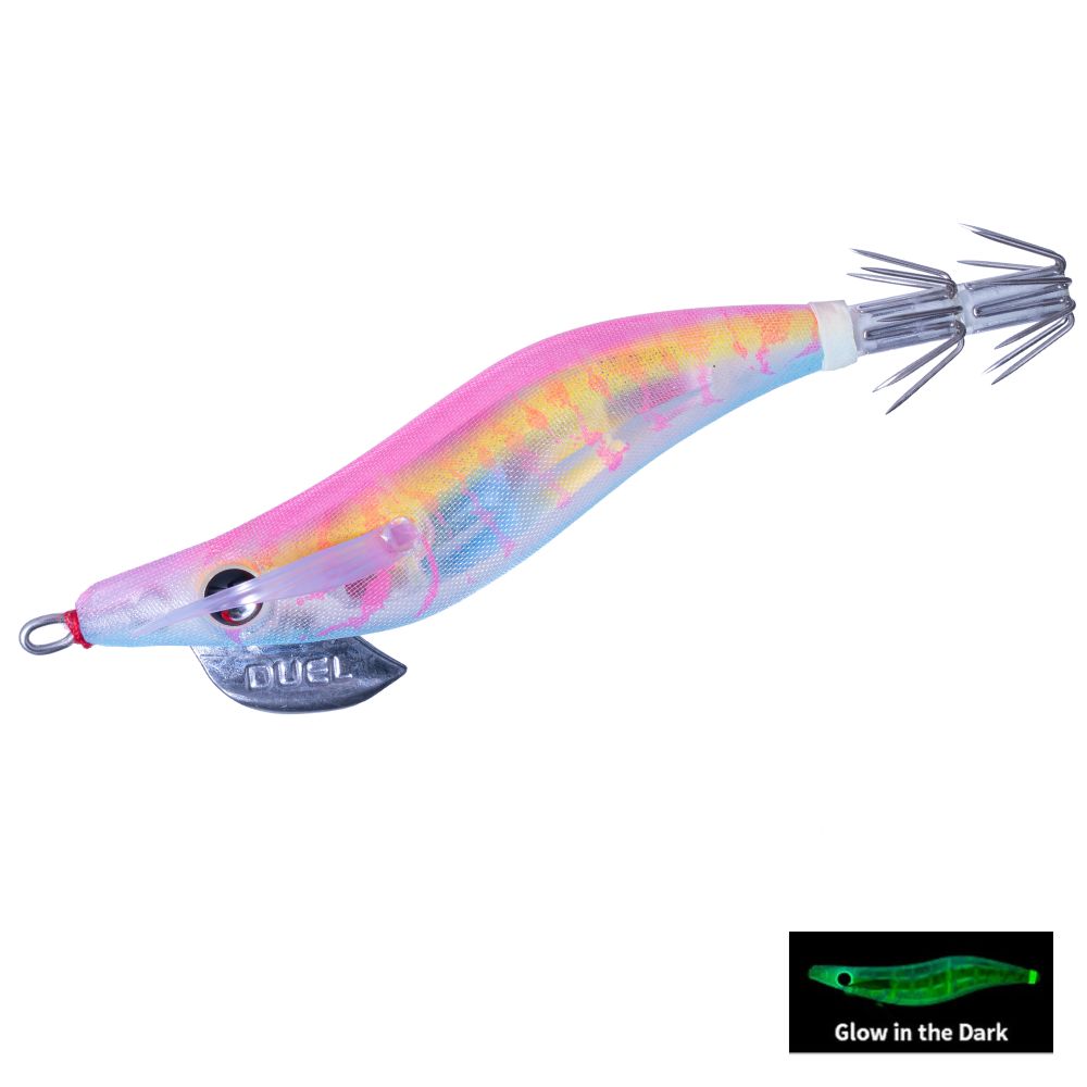 DUEL Squid Fishing Hardcore Jig Lure LQ Lens Egi 2.5 #GLMP - Image 2