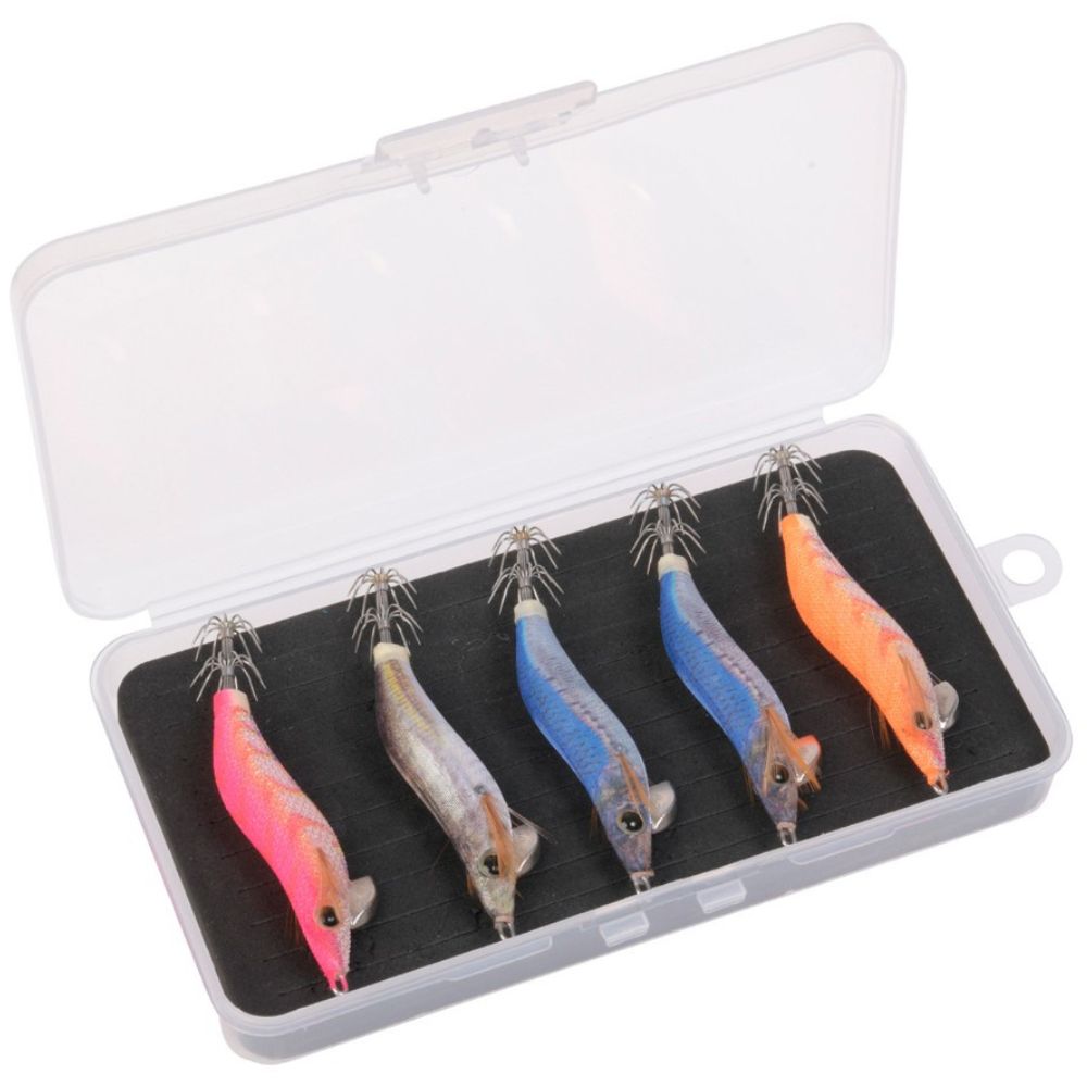 HART Squid Fishing Durable Transparent Plastic EGING Box S - Image 2