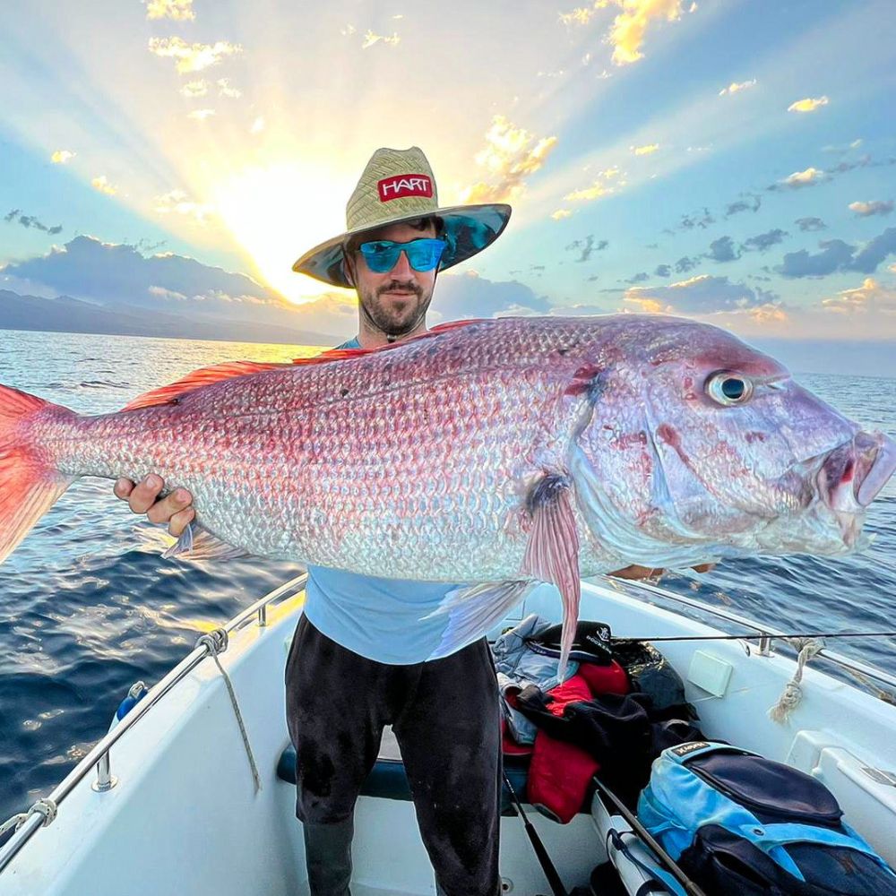 HART Fishing Breathable Full Brim Hat SEAWEED - Image 3