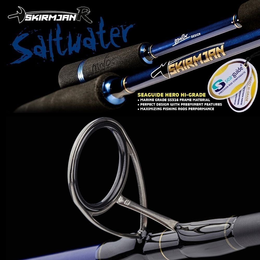 MOLIX Saltwater Offshore Spinning Rod SKIRMJAN-R MSR-SW-77H 60-100g/231cm - Image 5