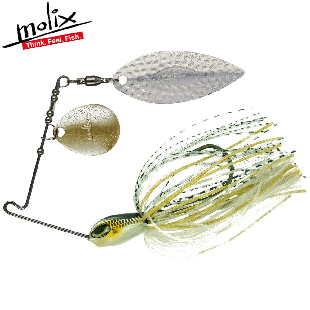 MOLIX Finesse Spinnerbait Willow Tandem Lure FS SPINNERBAIT Heritage Custom #Bogolu Dace