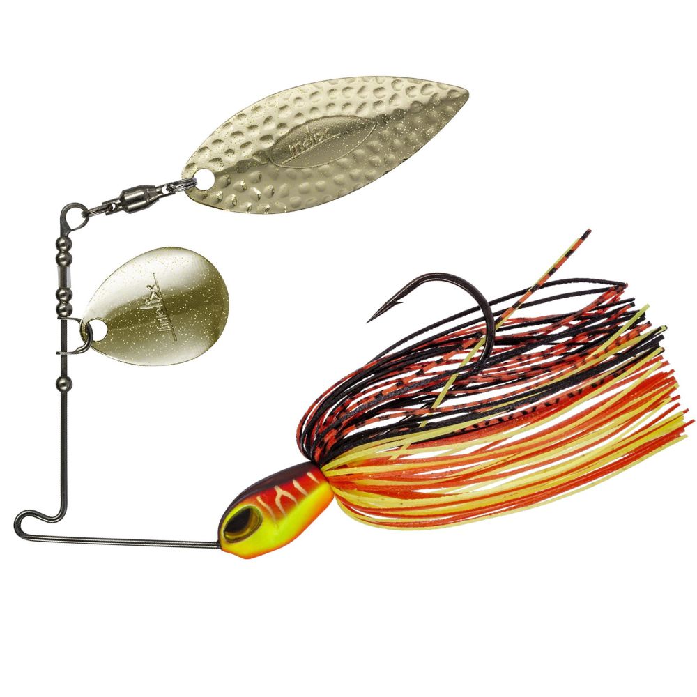 MOLIX Finesse Spinnerbait Willow Tandem Lure FS SPINNERBAIT Heritage Custom #Hot Craw - Image 2