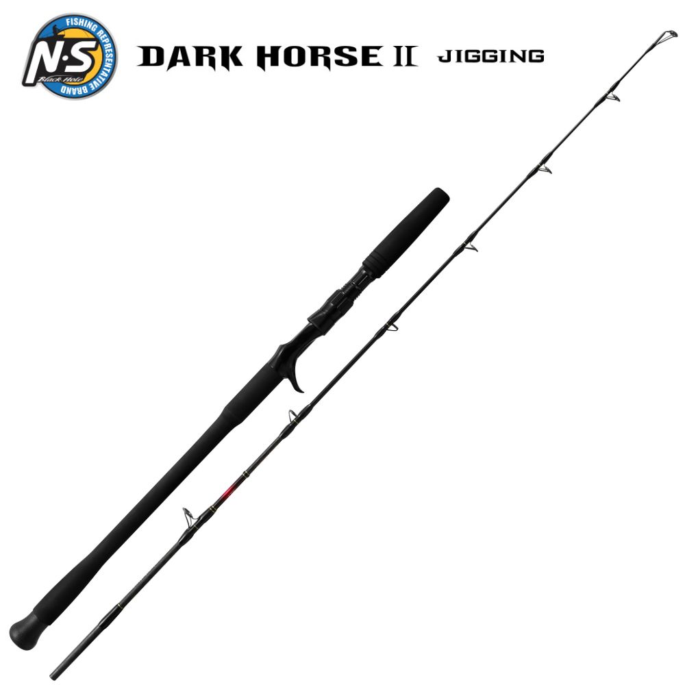 NS BLACK HOLE Jigging Baitcasting Spiral Guides Rod DARK HORSE II JIGGING B-542MH