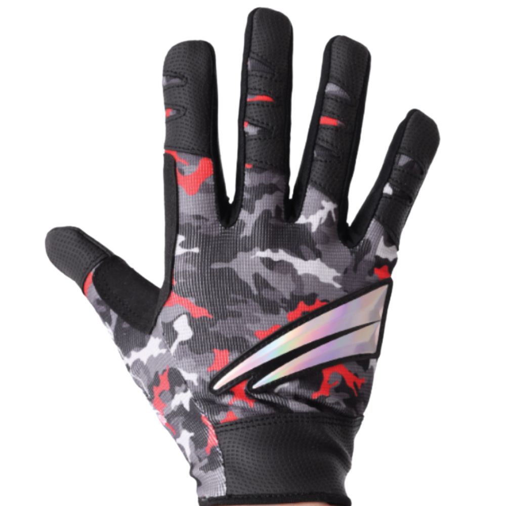 NS BLACK HOLE Natural Leather + RX7 Fabric Fishing Gloves V2 NO CUT Camo XL - Image 2