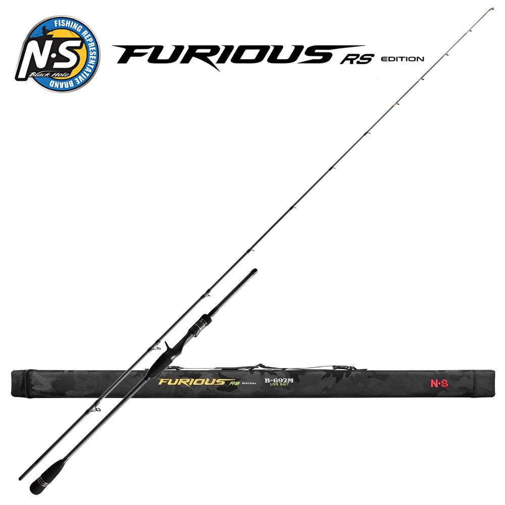 NS BLACK HOLE Jigging Baitcasting Rod FURIOUS RS EDITION B-642RUL