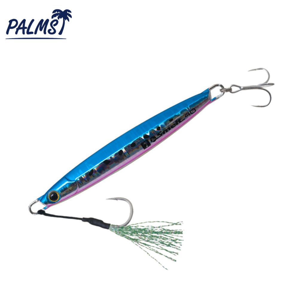 PALMS Saltwater Casting Metal Jig Lure SMELT 40g #MG-09