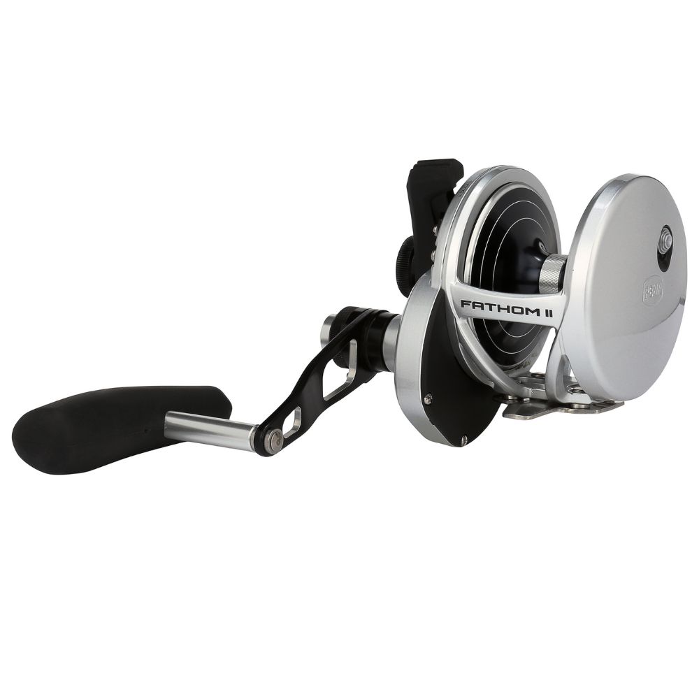 PENN Conventional 2-Speed Right-Handed Reel FATHOM II LEVER DRAG 40NLD2 - Image 4