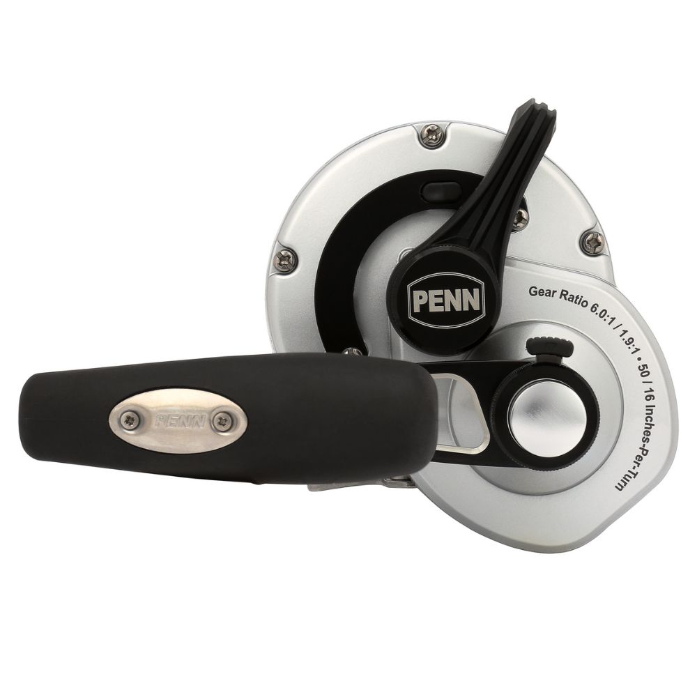PENN Conventional 2-Speed Right-Handed Reel FATHOM II LEVER DRAG 40NLD2 - Image 5