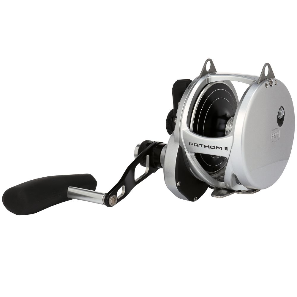 PENN Conventional 2-Speed Right-Handed Reel FATHOM II LEVER DRAG 60NLD2 - Image 4