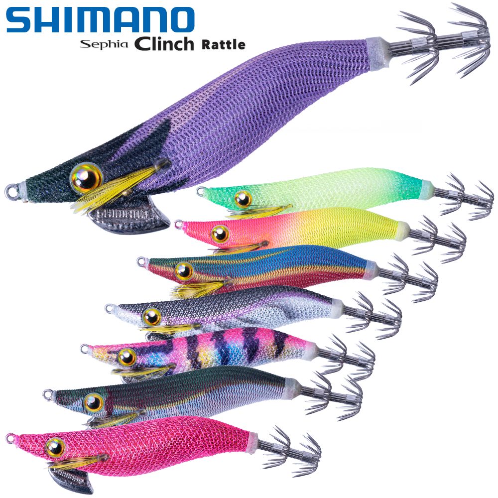 SHIMANO Squid Fishing EGI Lure SEPHIA CLINCH RATTLE 2.5