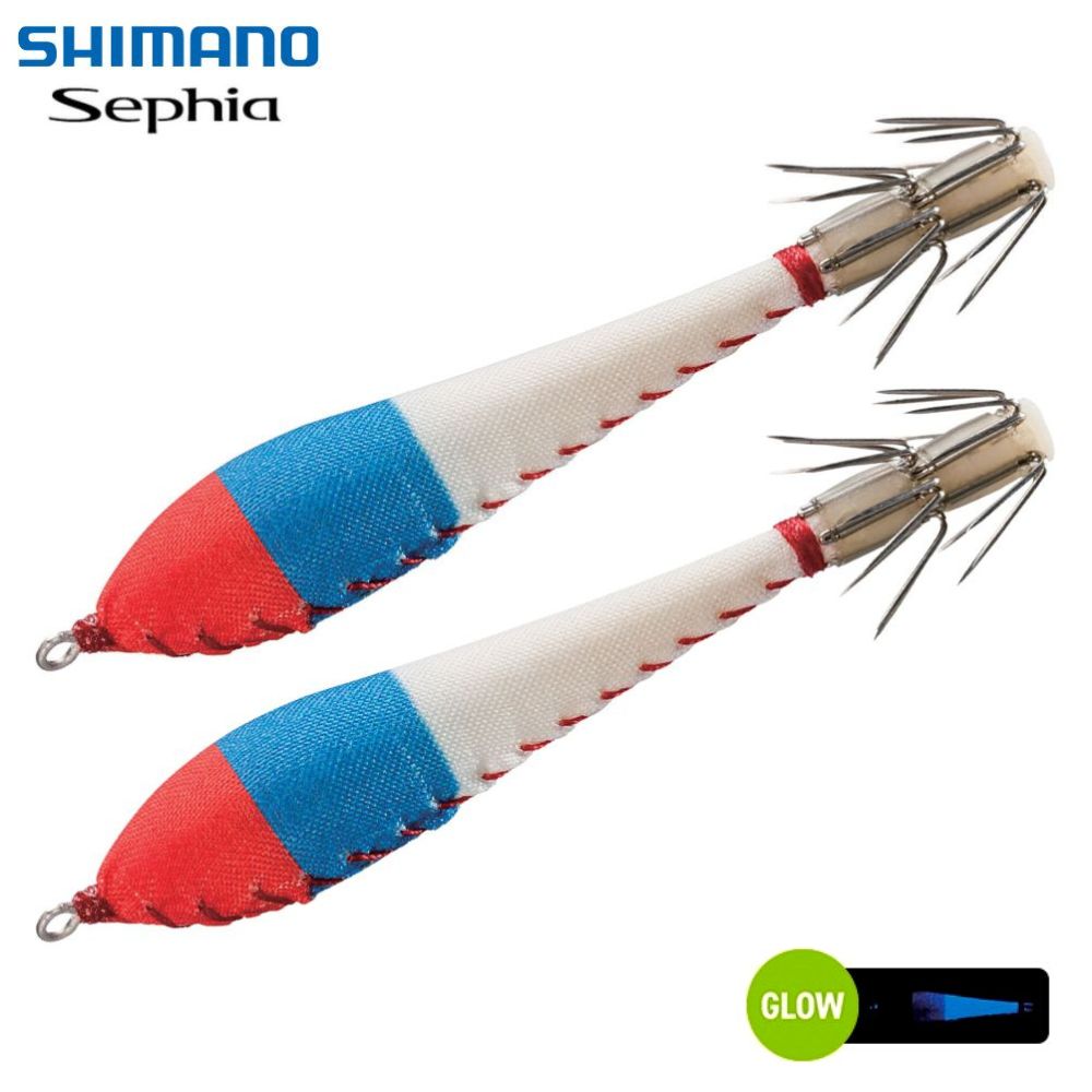 SHIMANO Squid Fishing Floating Squid Jig Lure SEPHIA FUWA FUWA SUTTE II S Red/Blue/W