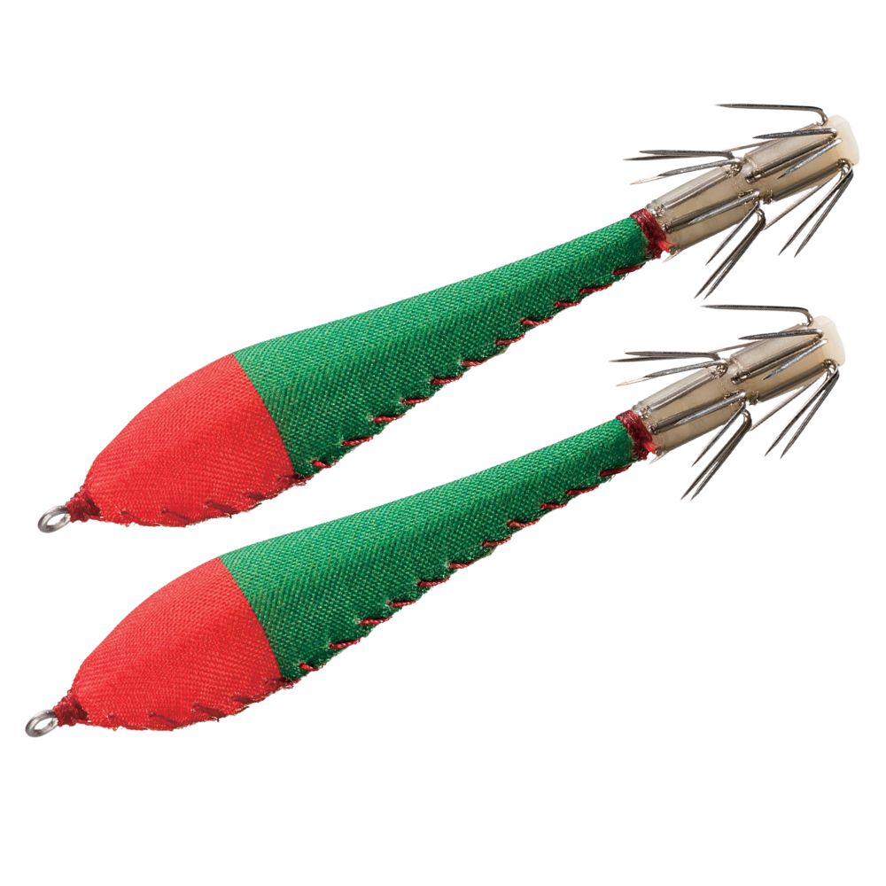 SHIMANO Squid Fishing Floating Squid Jig Lure SEPHIA FUWA FUWA SUTTE II S Red/Green - Image 2