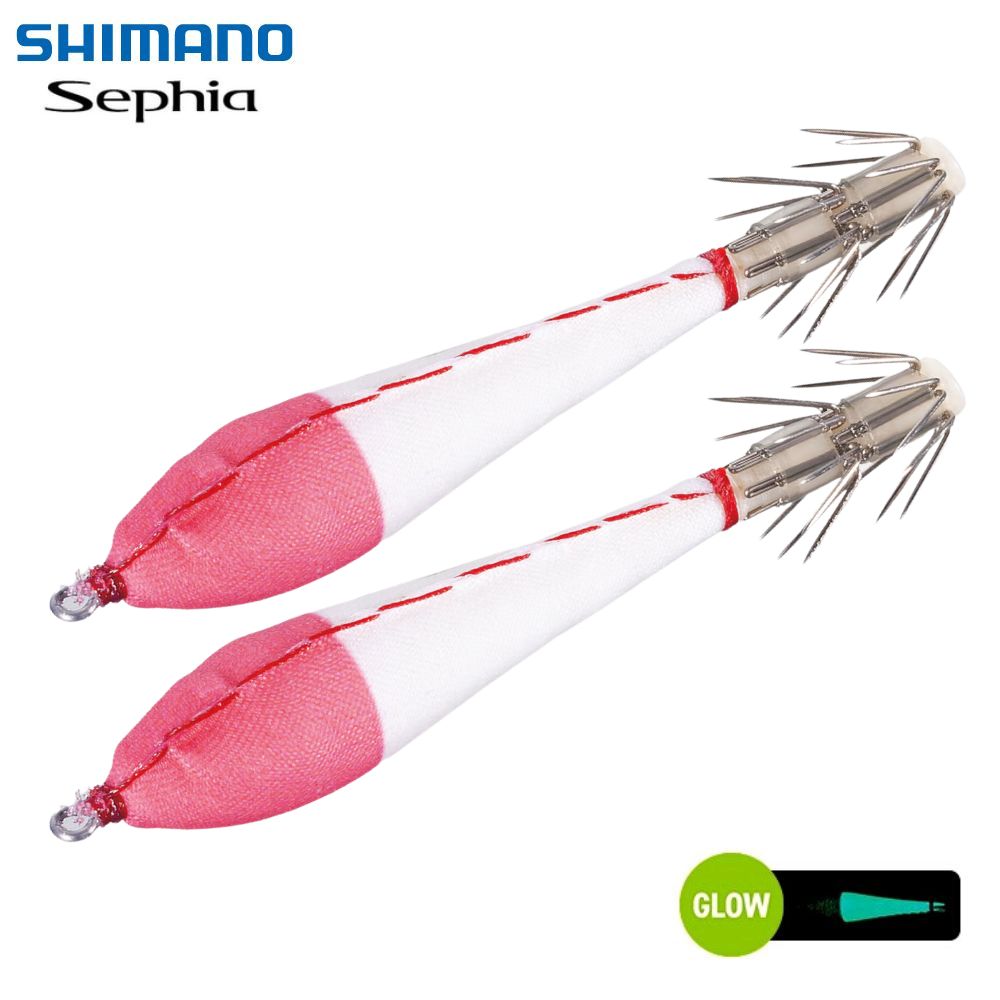 SHIMANO Squid Fishing Floating Squid Jig Lure SEPHIA FUWA FUWA SUTTE II S P/White