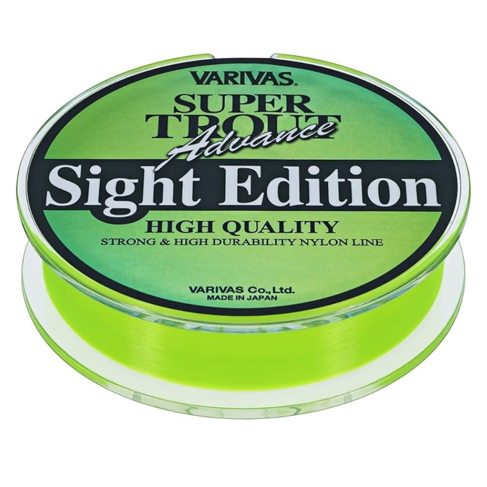 VARIVAS Advanced Trout Hi-Visibility Fishing Nylon Line SIGHT EDITION 100m - Image 2