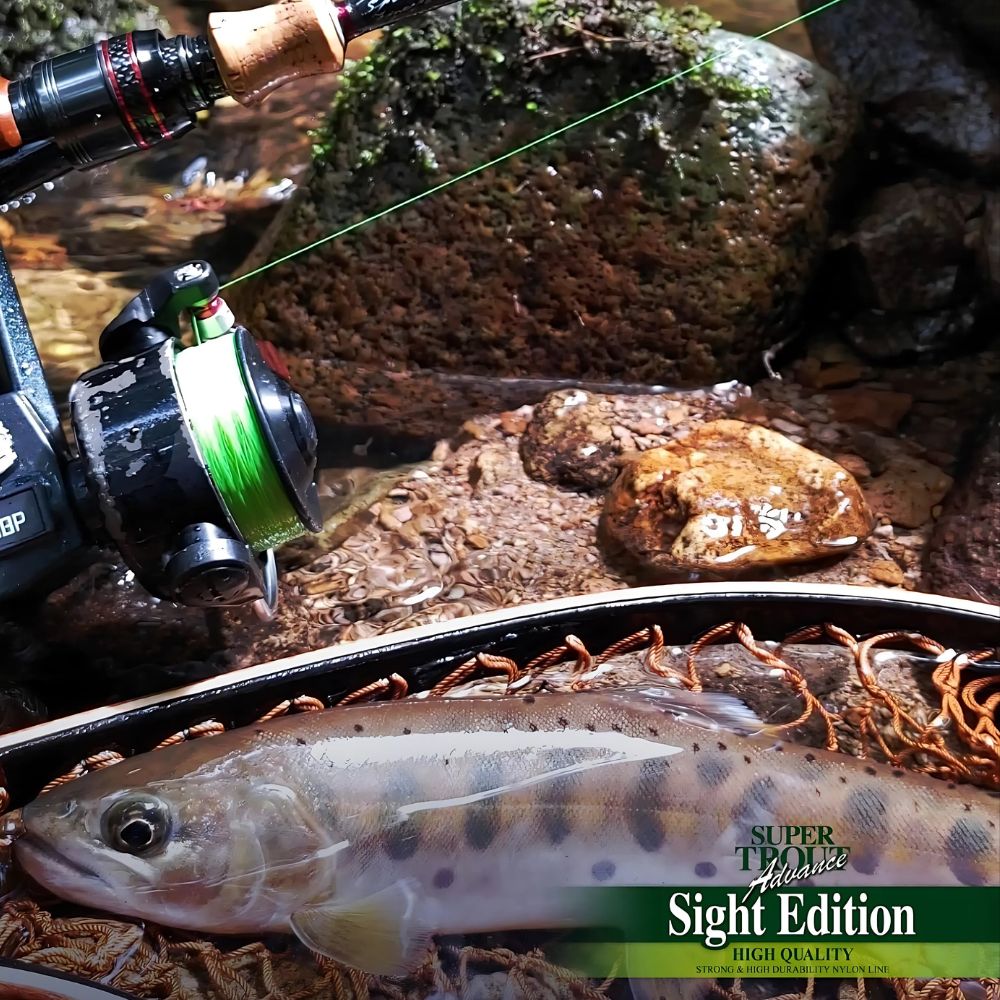 VARIVAS Advanced Trout Hi-Visibility Fishing Nylon Line SIGHT EDITION 100m - Image 3