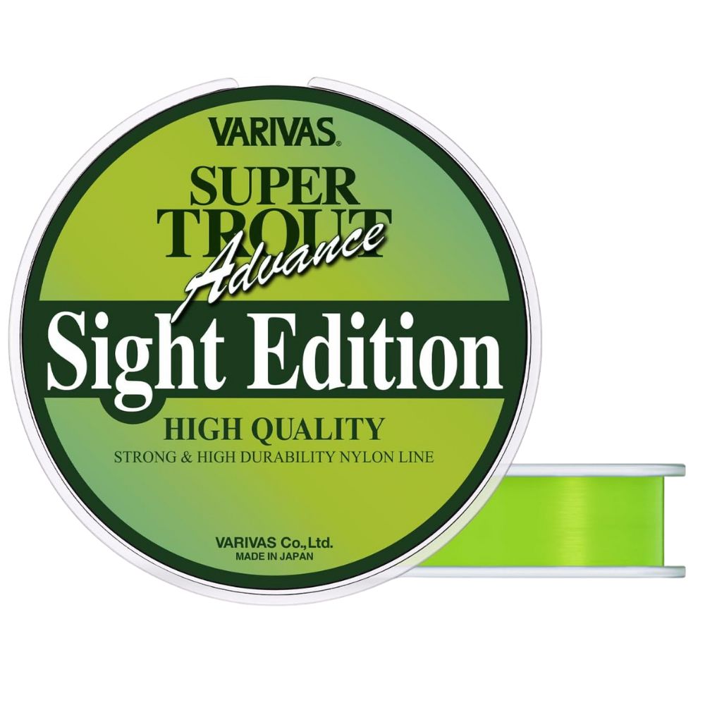 VARIVAS Advanced Trout Hi-Visibility Fishing Nylon Line SIGHT EDITION 100m