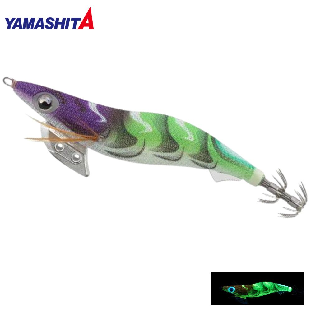 YAMASHITA Squid Fishing Cloth Squid Jig Lure Neon Bright EGI-OH K 2.5 072
