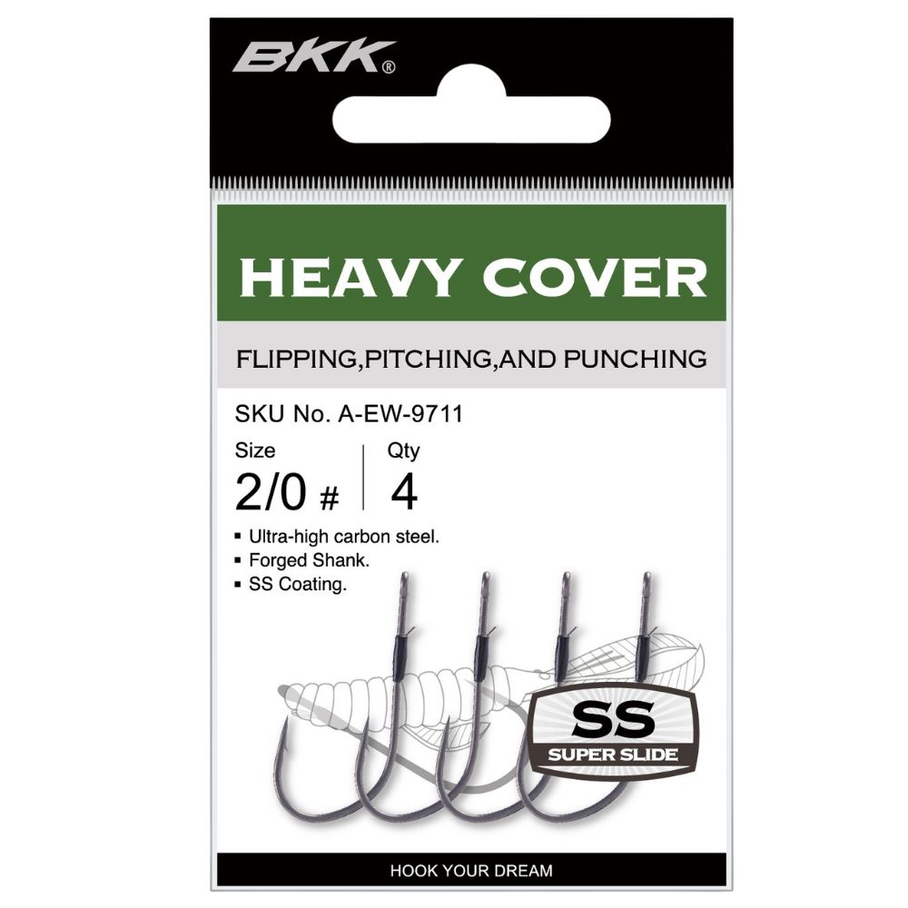 BKK Bass Fishing Flipping-Pitching-Punching Hook HEAVY COVER - Image 3