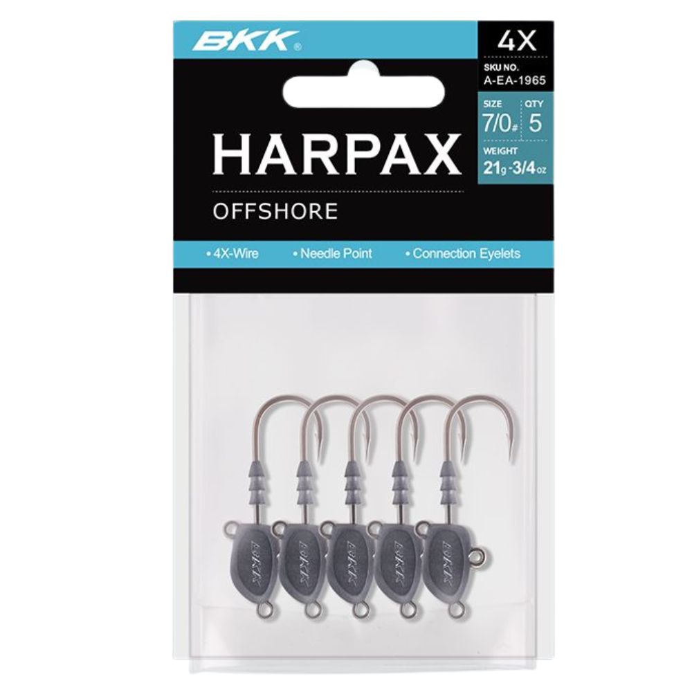 BKK Heavy Duty 4X-Wire Jighead HARPAX OFFSHORE - Image 3