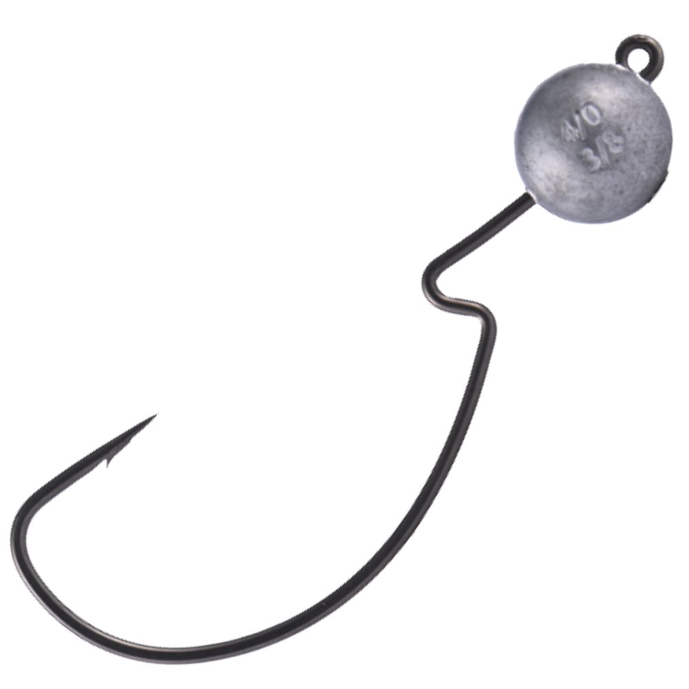 BKK Premium Worm Jighead Silent Chaser 1X EWG Round Head - Image 3