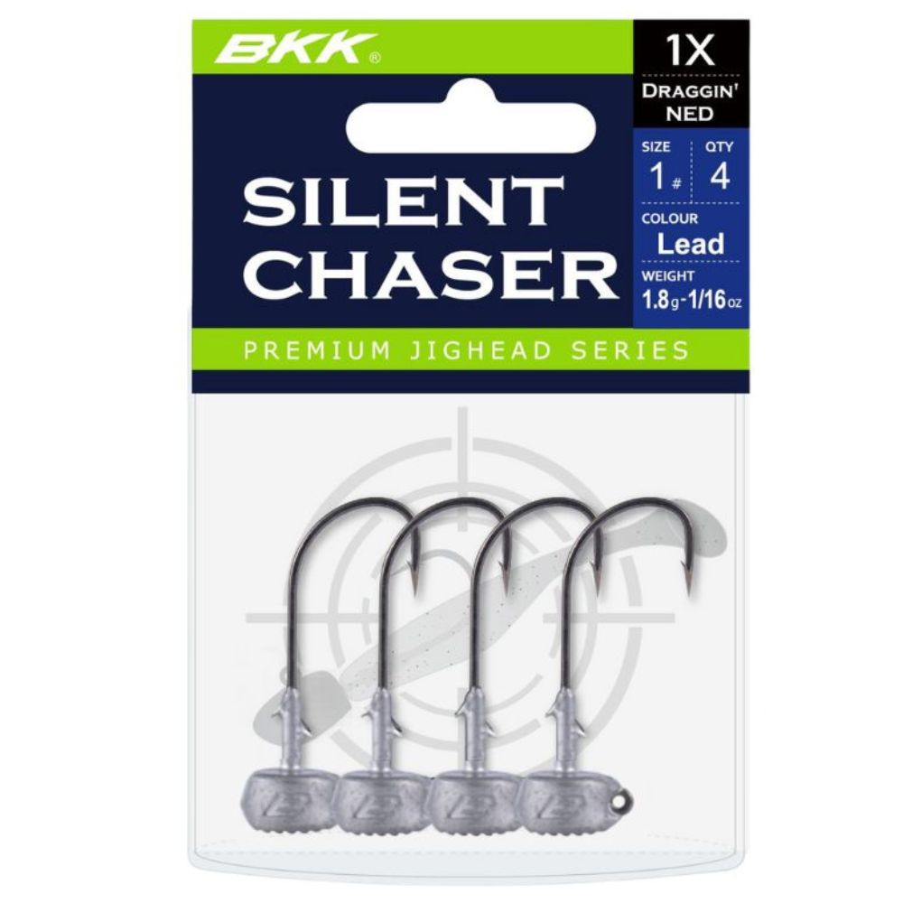 BKK Finesse Jighead Silent Chaser DRAGGIN' NED Lead - Image 2