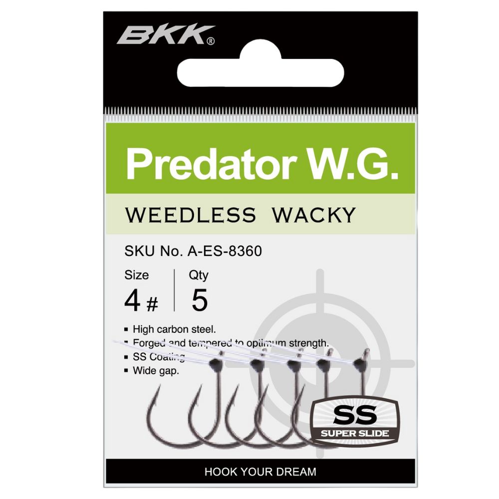 BKK Dropshot And Wacky Rig Hook PREDATOR W.G. - Image 3