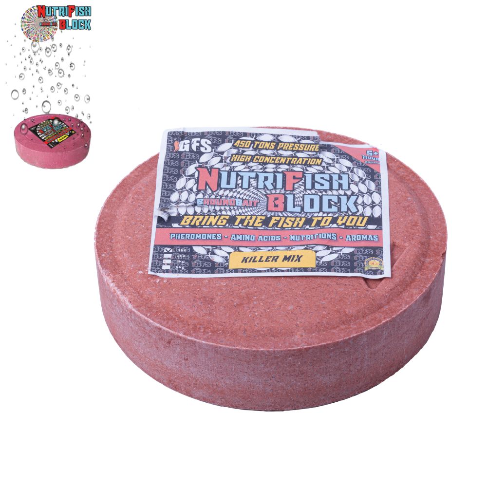 GFS Bottom Fishing Oxygen Serie Attractants NUTRIFISH GROUNDBAIT BLOCK 2kg