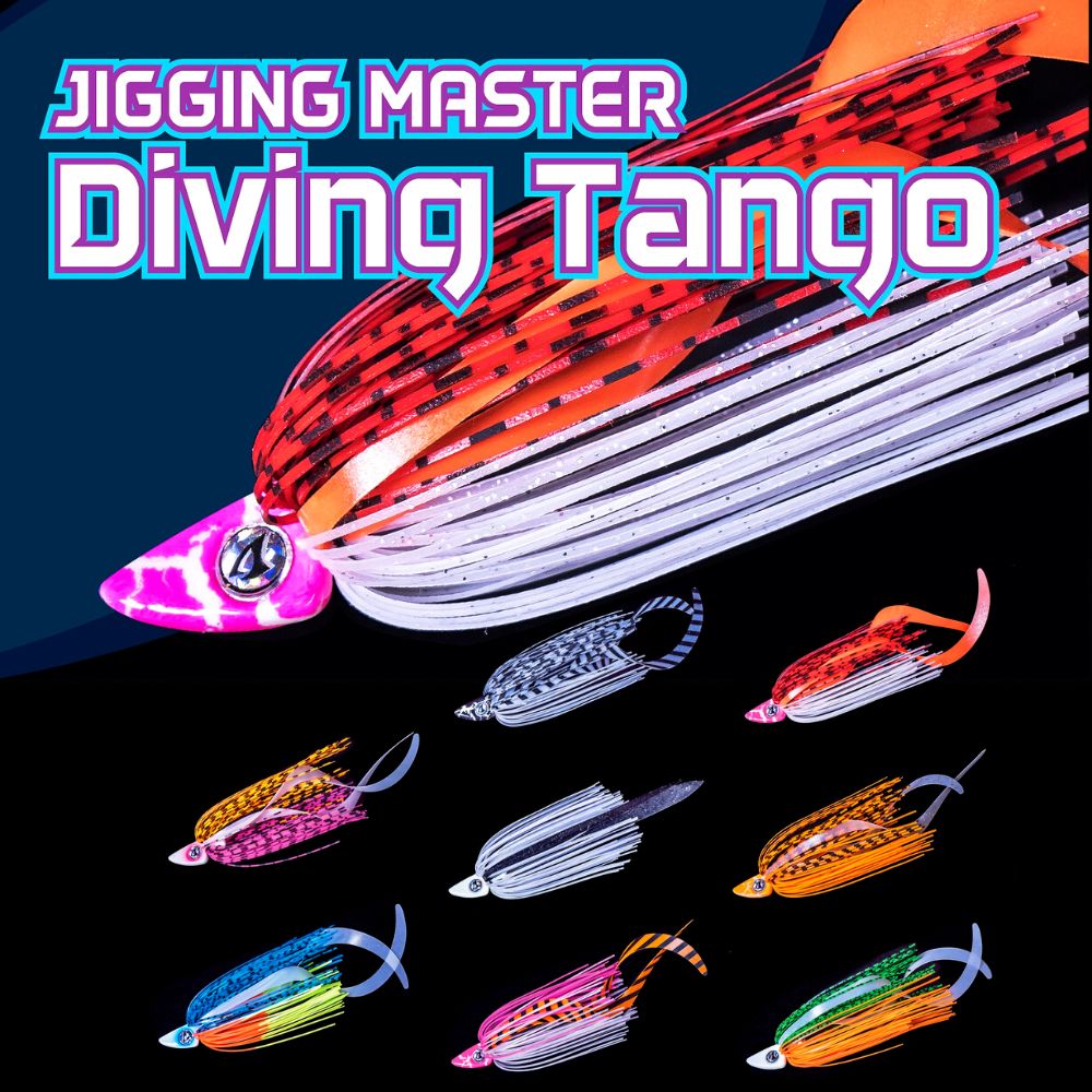 JIGGING MASTER Weighted Flasher Skirt Rig DIVING TANGO 6.6g