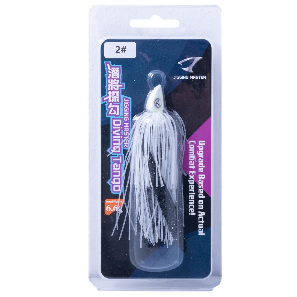 JIGGING MASTER Weighted Flasher Skirt Rig DIVING TANGO 6.6g - Image 13